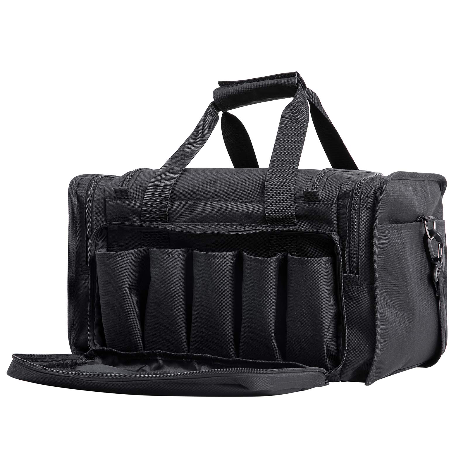 Shieldo Gun Range Bag for Handguns and Ammo Tactical Pistol Shooting