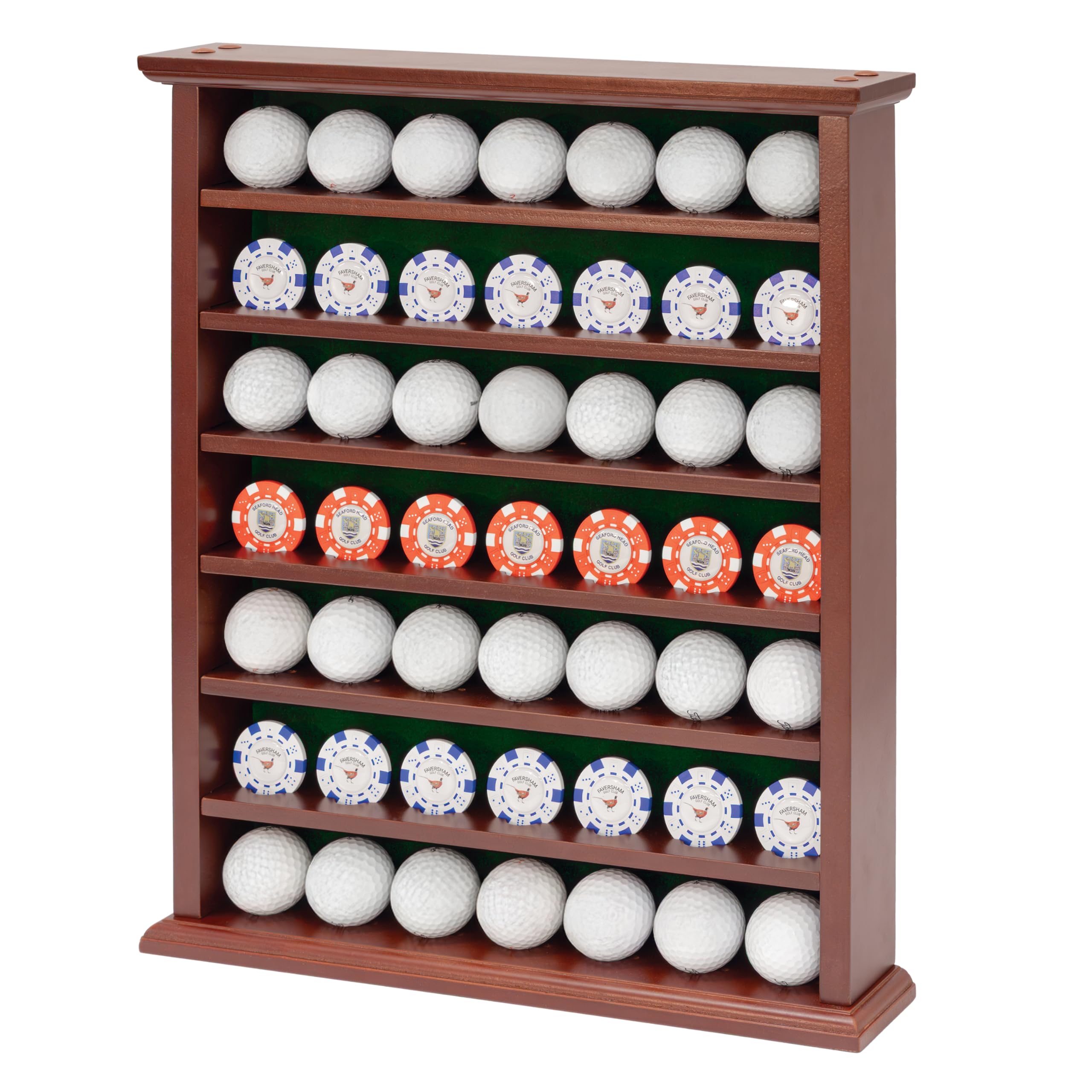 Longridge Palline Display Legno Armadietto 49 Palline