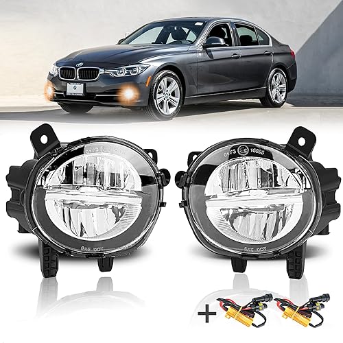 Miniatura 8 de TangMiGe Luces antiniebla para BMW (F30 F32 F33 F36, 230i 320i 328d 328i 330e 330i 335i 340i 428i 430i 435i 440i, 2 3 4 Series), 2012-2020, repuesto