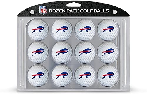 Vista 9 de Team Golf NFL Docena de pelotas de golf de tamaño reglamentario, paquete de 12, impresión duradera del equipo a todo color Multi Team