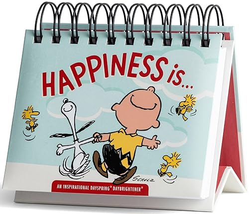 Peanuts Happiness Is A DaySpring Inspirational DayBrightener - Perpetual Calendar