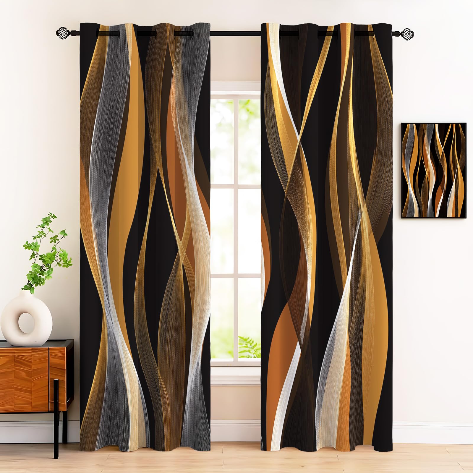Rideau thermique isolant contre le froid | Solution anti-lumière noire pour chambre