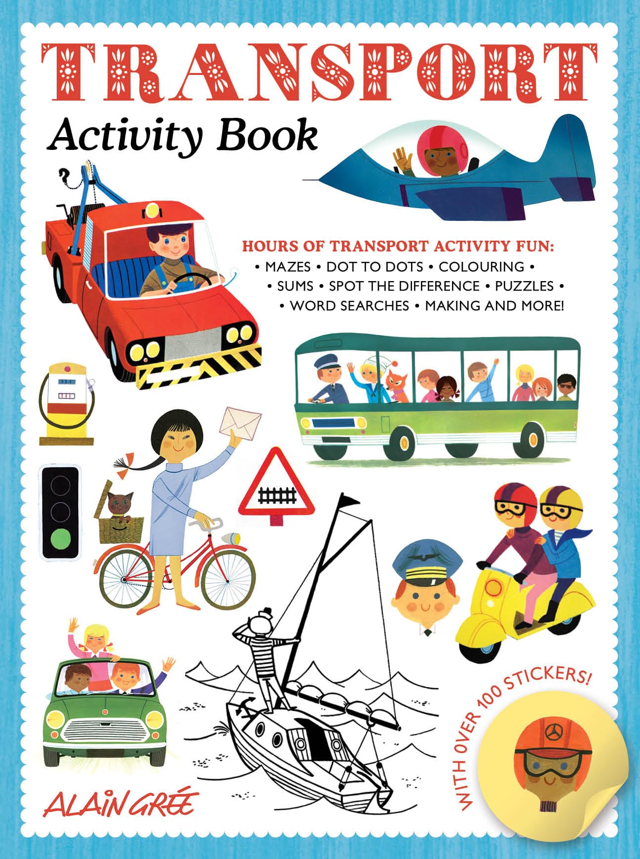 Transport Activity Book (Alain Grée Activity Book)