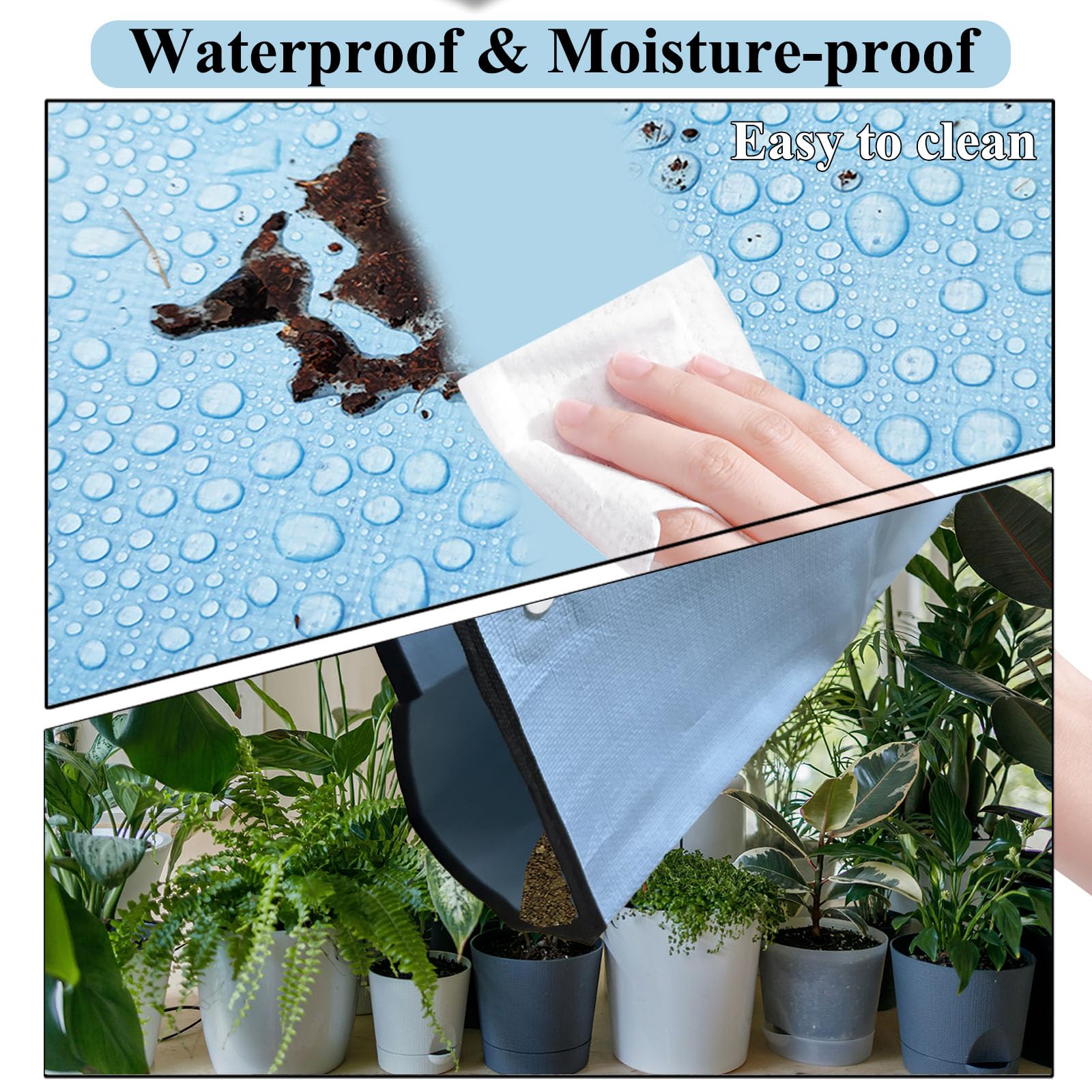 Tapis de rempotage pour plantes 59 x 39 po