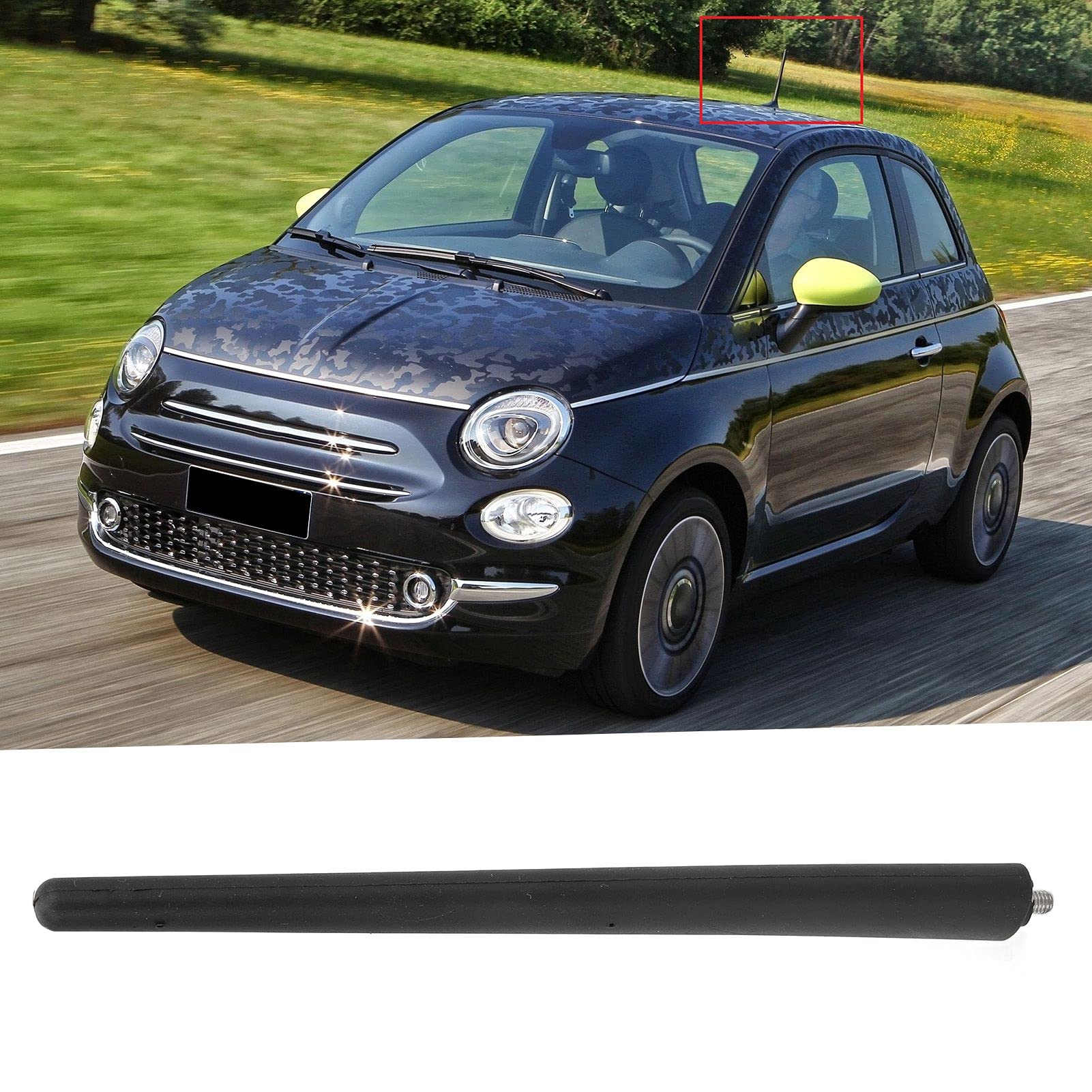 Amazon.co.jp: Jeffergarden車のショートアンテナゴム製アンテナ