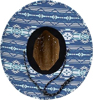 Life is Good Men's Straw Hat - Breathable Wide-Brimmed Woven Beach