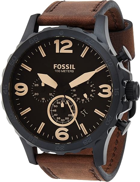 Amazon.com: Fossil Men's Nate Quartz 