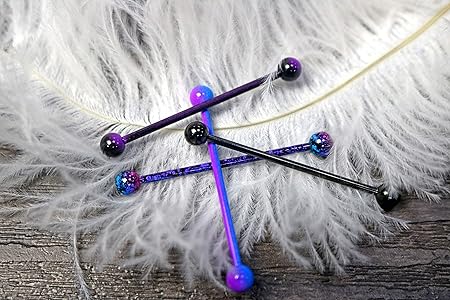 barbell object　bo ls top　purple Body Bars - Bells of Steel USA