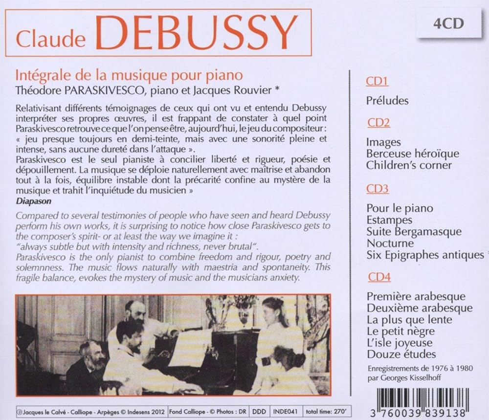 CLAUDE,DEBUSSY - Complete Piano Music - Amazon.com Music