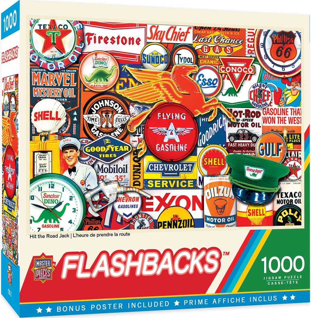 MasterPieces 71834 Hit the Road Jack Puzzle, 19.25"X26.75" - Image 4