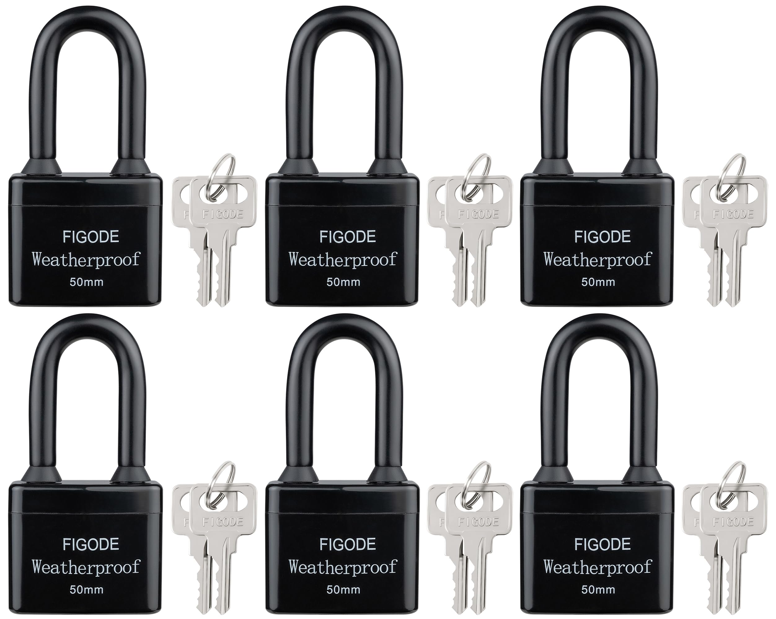 Figode Locks Snapklik.com : FIGODE Outdoor Waterproof Padlocks, Covered Heavy Duty ...