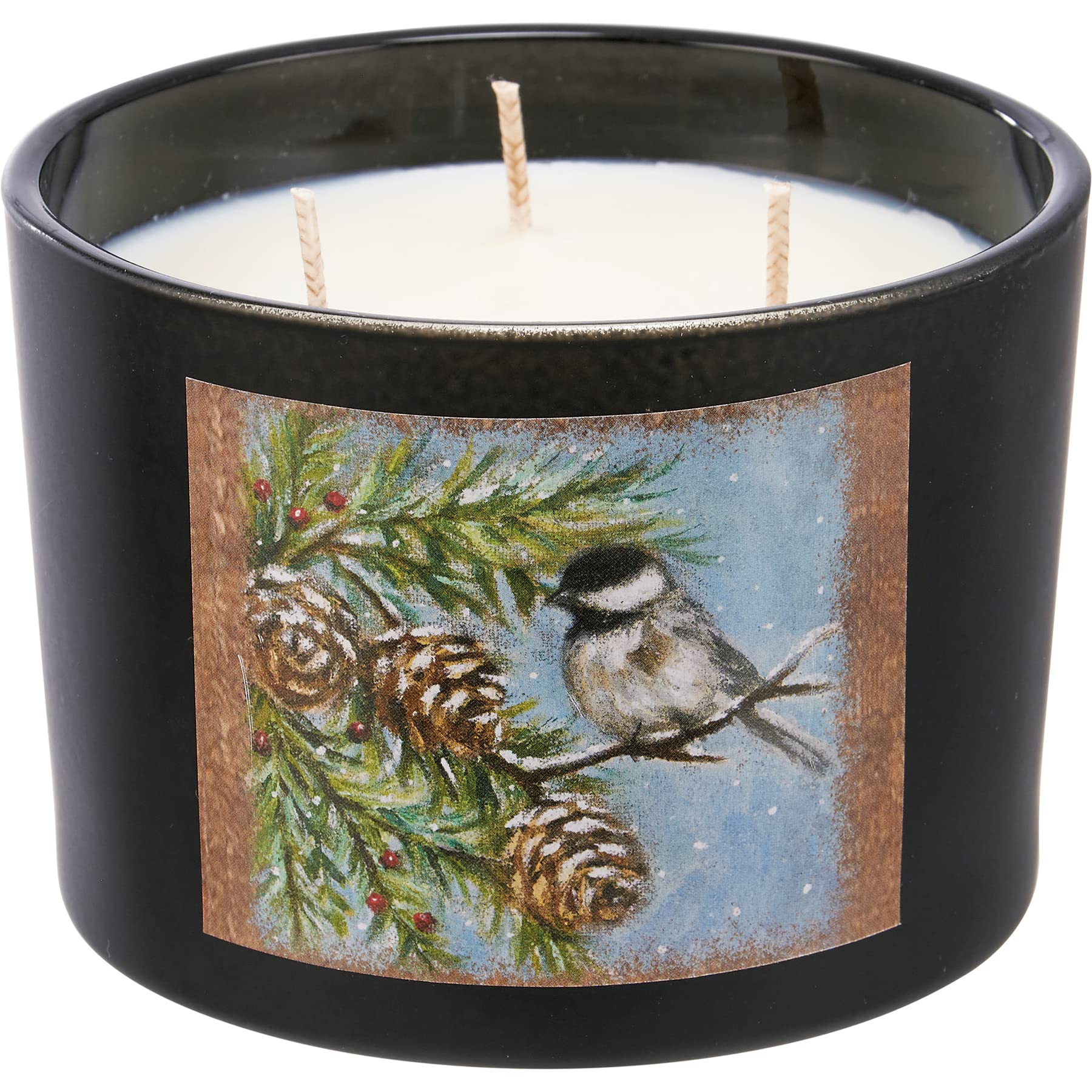 Bougie en pot mésange idée cadeau originale pour anniversaire