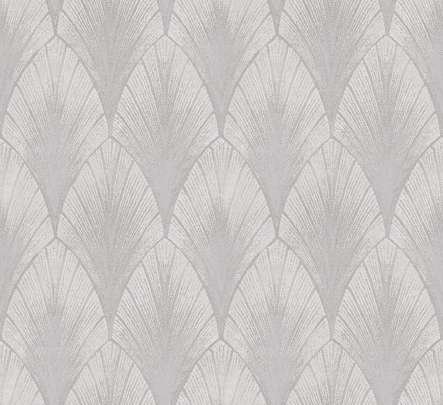 Brewster Home Fashions Bakal Pearl Art Deco Ogee Wallpaper