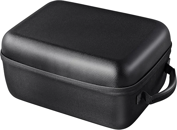 Hard Portable Storage Case, Designed for Hisense C1 4k Triple Color Laser Projector, Carrying Bag for Projector and Accessories, Black