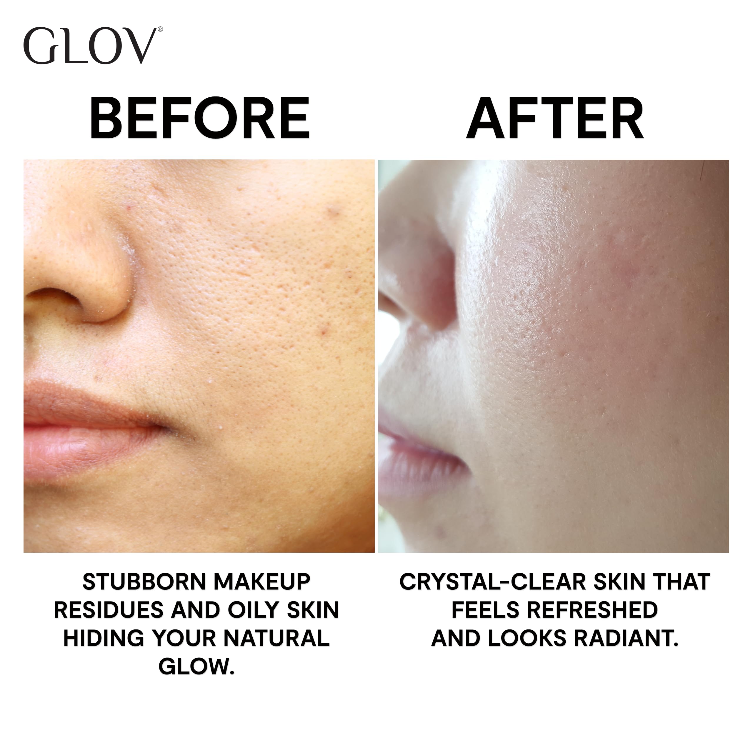 GLOV Bundle Bellezza Naturale Panni e Spazzola per Corpo