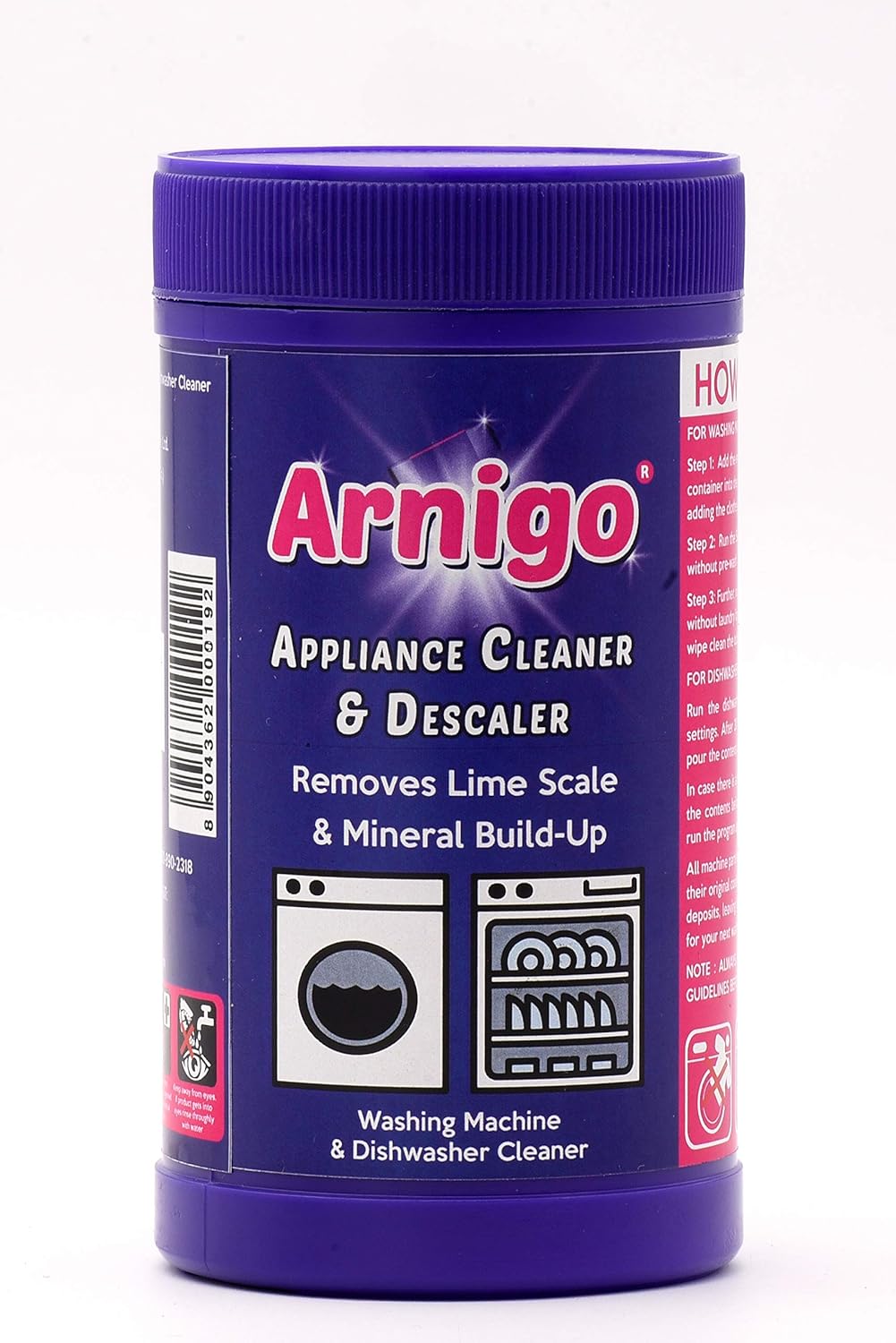 Arnigo Descaler Washing Machine Cleaner and Dishwasher Cleaner (250g