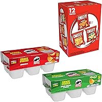 Vista 11 de Cheez-It y Pringles Paquete Variado, Aperitivos para el Almuerzo, Aperitivos para Niños, Paquete Variado (36 Unidades)