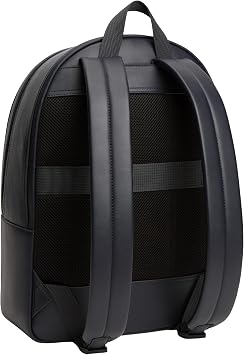 Tommy Hilfiger Men’s Backpack Central with Exterior Patch Pocket, Blue (Space Blue), One Size