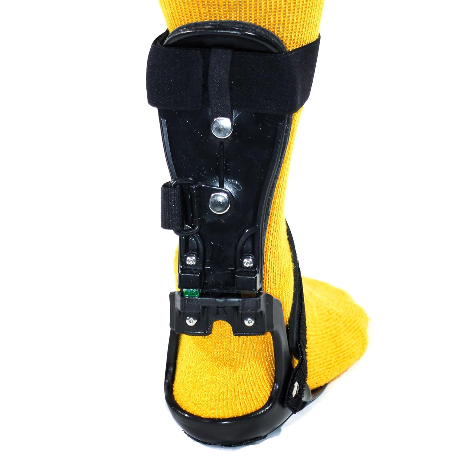 Step-Smart Brace for Drop Foot/AFO (Left Foot, Large/XLarge) w/Hip Square for alternate foot alignment, Adjustable Foot Drop Brace for Walking or Running with Shoes, Made in the U.S.A.