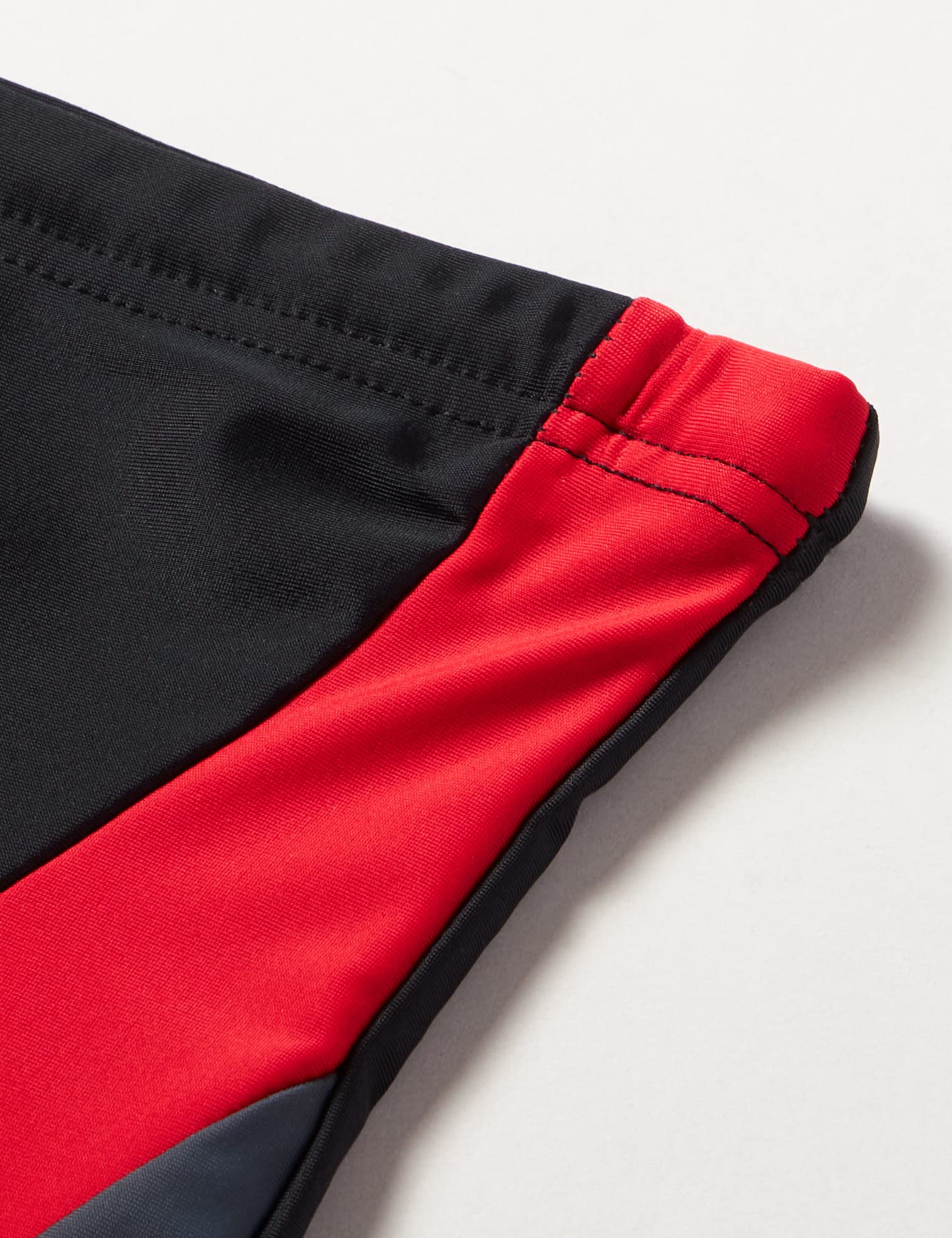 Haute Pression Boys Swim Nappy, Black/Grey/Red, 14 Years, Black / Grey / Red - Image 4
