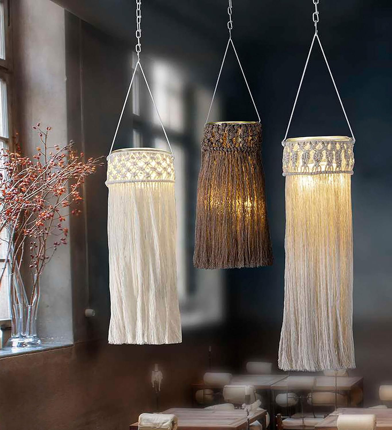 Glorex 5 1007 03 Rope Macrame Twisted Light Brown 63 m