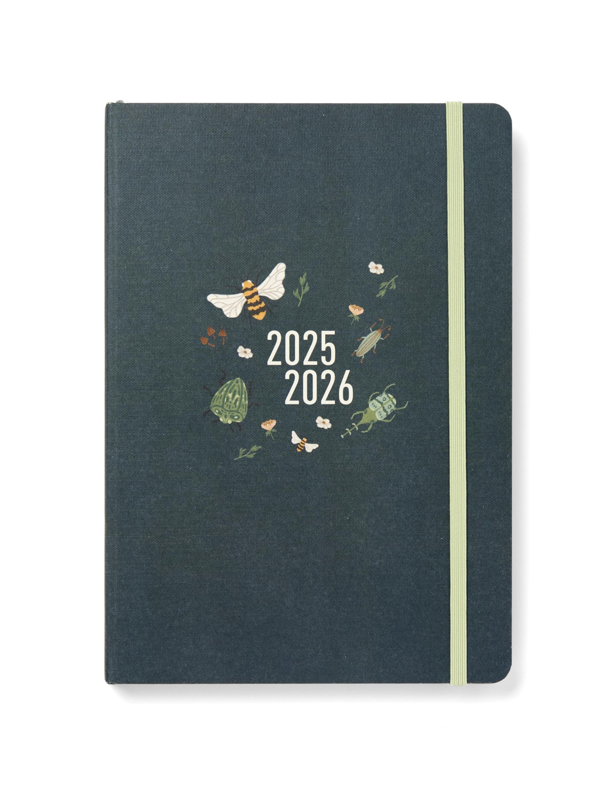 Letts of London Bumblebee A5 Academic 2025/2026 day to a page with appointments diary - Forest 26-031910