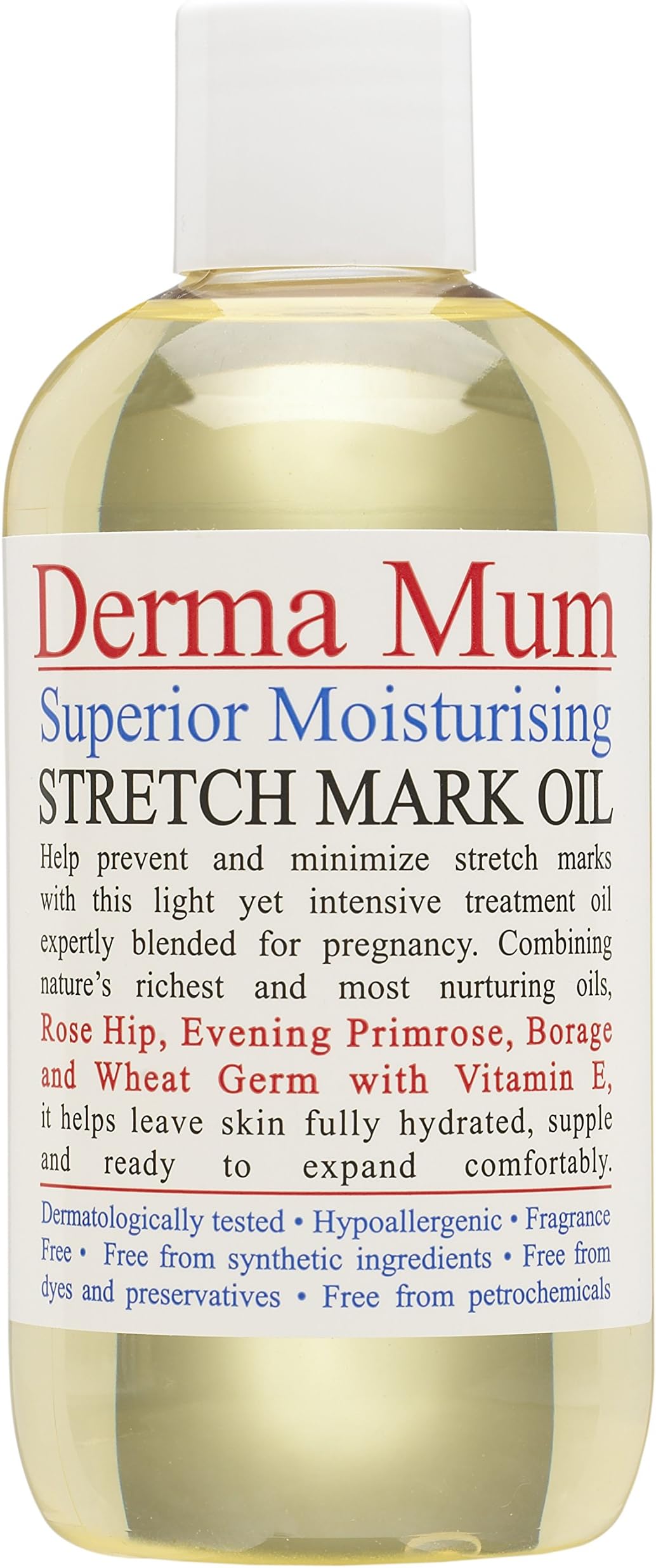 Derma Mum Stretch Mark Oil 250Ml