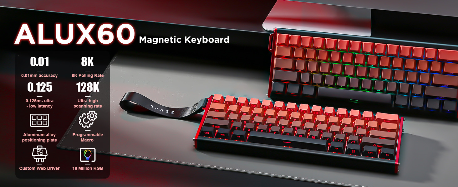 Amazon.com: MIKIBY Alux60-60% Mechanical Gaming Keyboard Wired