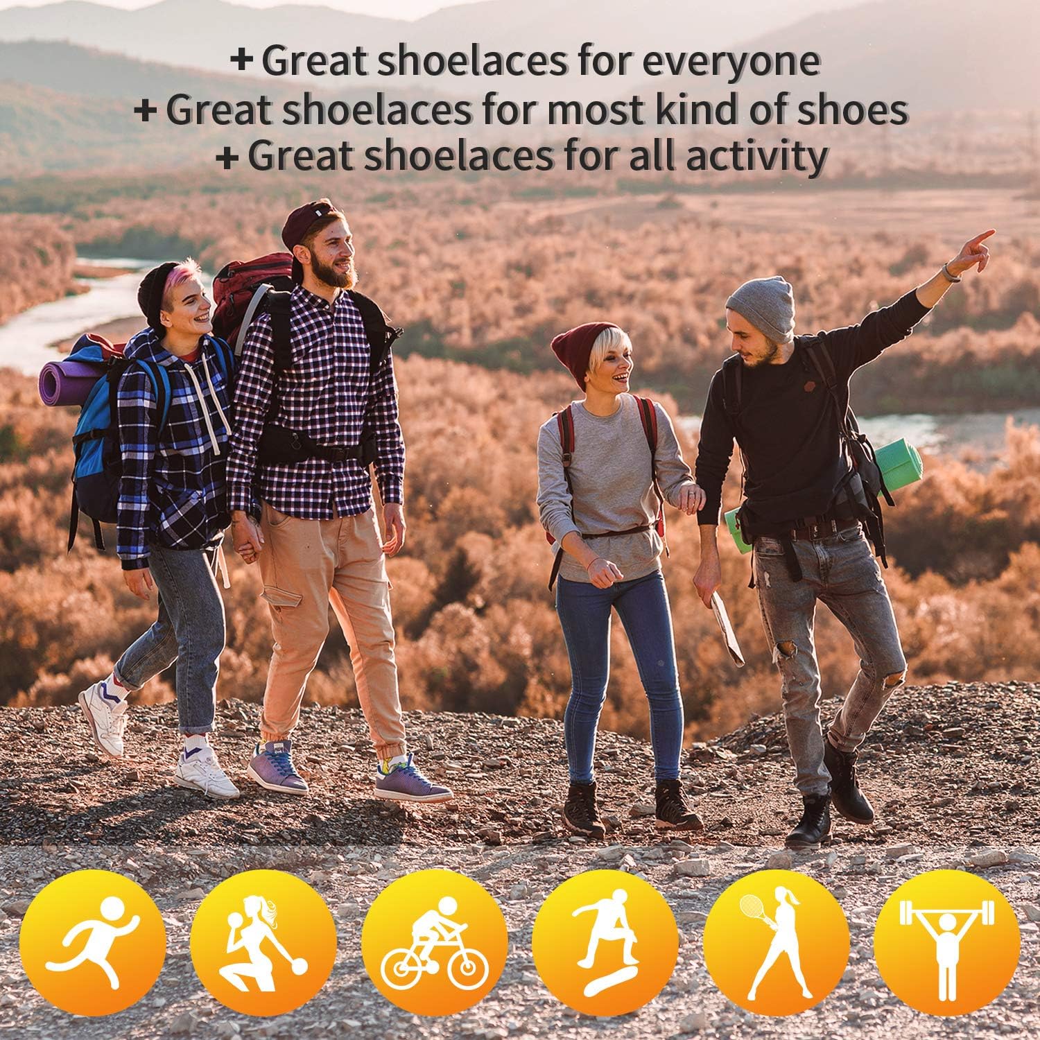 Udaily 3 Pairs Oval Shoelaces for Adults and Kids, Upgraded Half Round 1/4" Shoelaces for Sneakers/Running Shoes : Clothing, Shoes & Jewelry