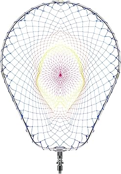 Amazon Sanlike ランディングネット タモジョイント アルミ製 大型タモ網 折りたたみ ナイロンネット 超軽量 オーバルフレーム ｌサイズ タモ枠52 65cm ネットジョイント ガンメタ色 Sanlike スポーツ アウトドア
