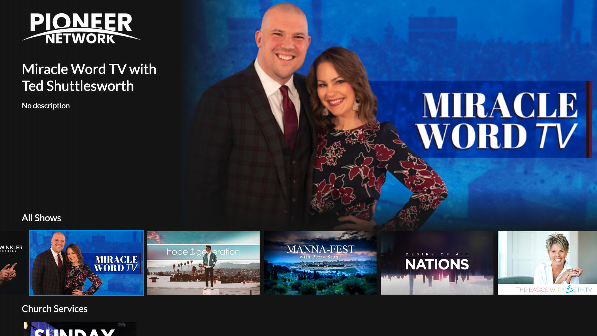 Pioneer Network App on Amazon Appstore