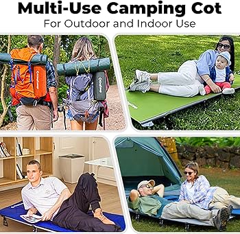 Amazon.com: KingCamp Ultralight Camping Cot, Portable Folding Tent