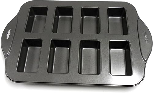 Norpro - Sartén antiadherente para pan 8 unidades talla única como se muestra en la imagen