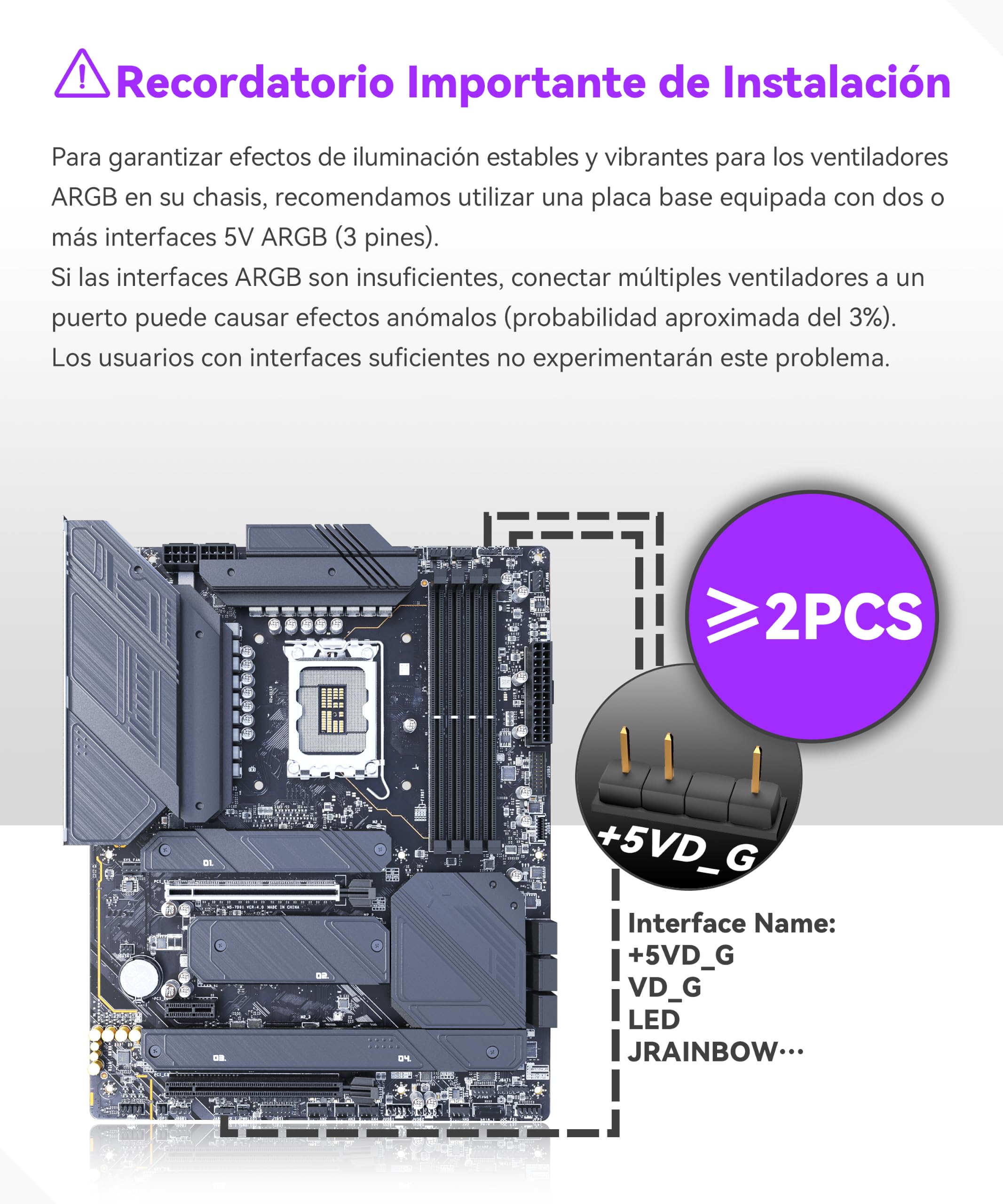 MUSETEX Y6 Caja PC ATX Torre Mediana, 7 Ventiladores PWM ARGB Espejo Infinito, Tipo-C, Cristal Templado 270°, Blanco