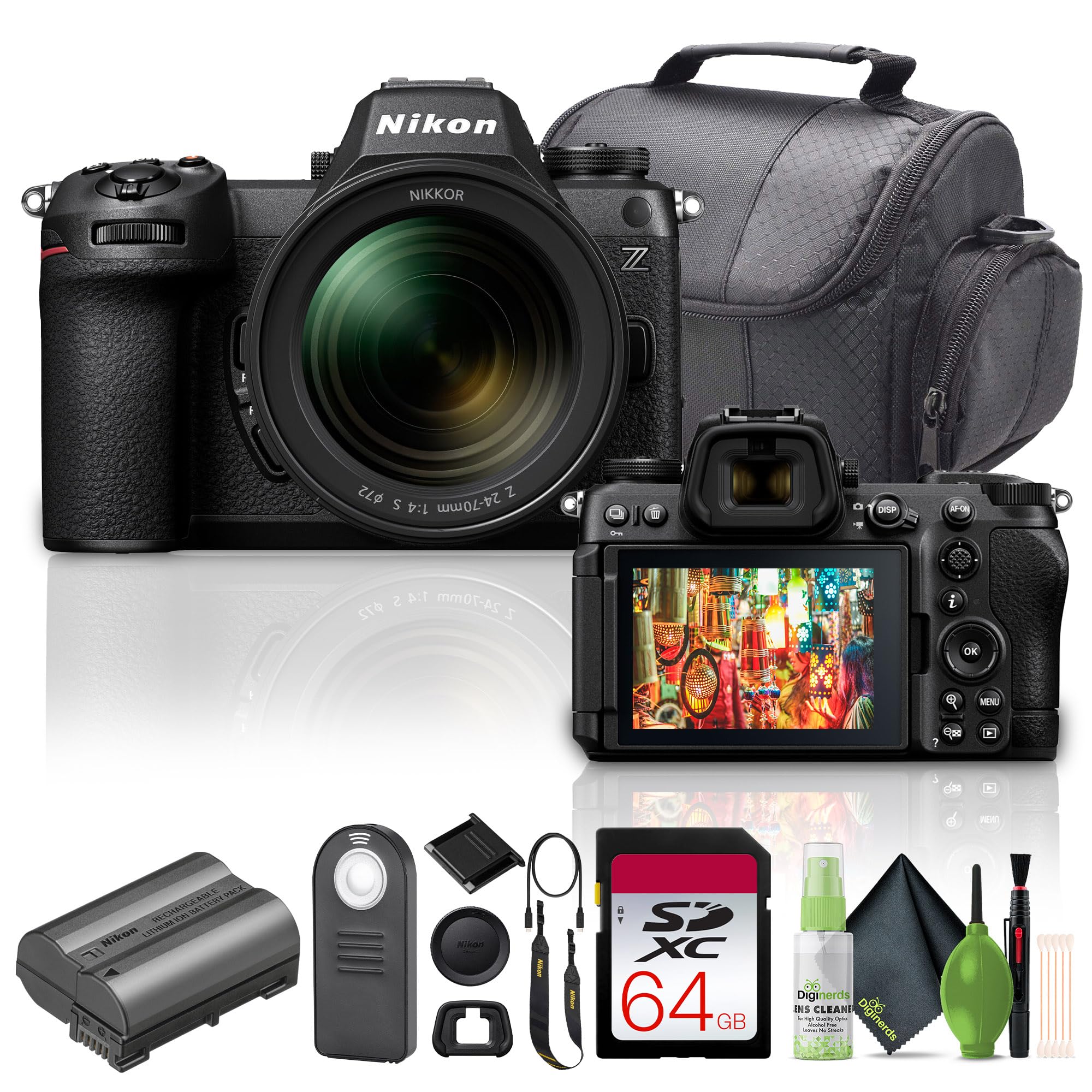 Amazon.com : Nikon Z6 III Mirrorless Camera with 24-70mm f/4 S