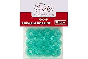 12pcs Bobbins for Husqvarna Viking Sewing Machines by Sewphee