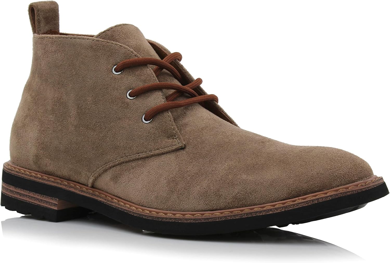 CONAL Men's Casual Chukka Boots - Comfortable Fit
