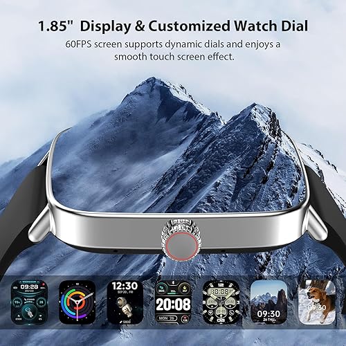Miniatura 3 de Reloj inteligente para mujeres y hombres, 2025 nuevo reloj inteligente (respuestahacer llamada) para iPhoneAndroid, pantalla HD 60+FPS de 1.85