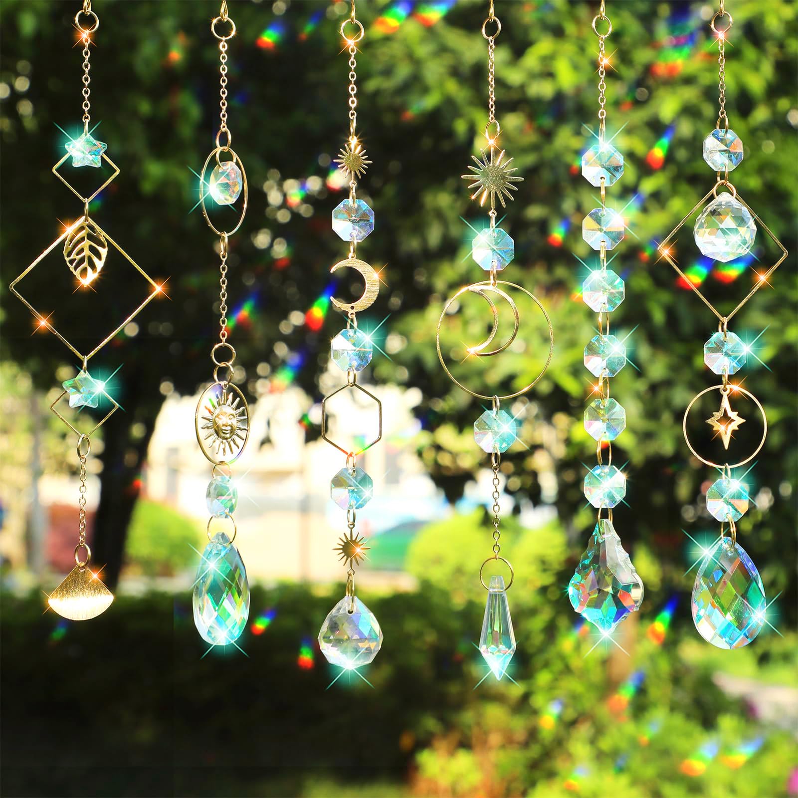 200 Pièces Kits De Fabrication De Attrape-Soleil, Attrape Soleil Cristal DIY Kit, DIY Cristal Suncatchers, Kit Attrape Soleil Cristal Suspendu, Attrape-Soleil En Cristal Pour Fenêtre Jardin Mariage