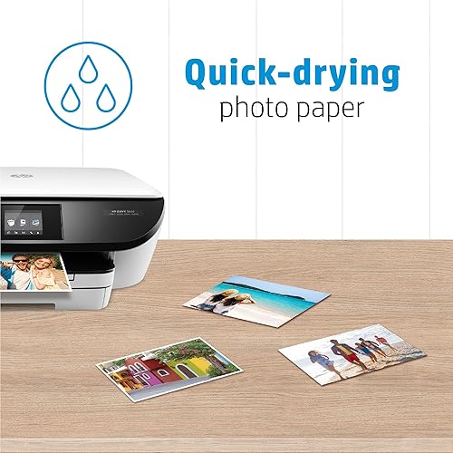 Miniatura 6 de HP CR759A 100 hojas de papel fotográfico brillante para uso diario de 4 x 6 pulgadas