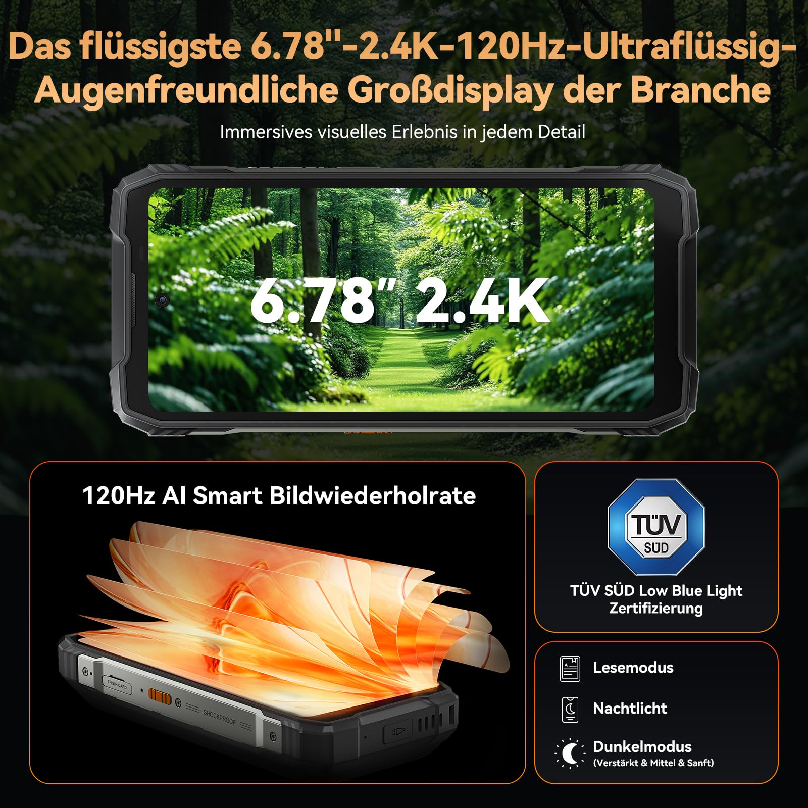 Blackview Xplore 1 Outdoor Handy (20000mAh) 256G – Bild 5