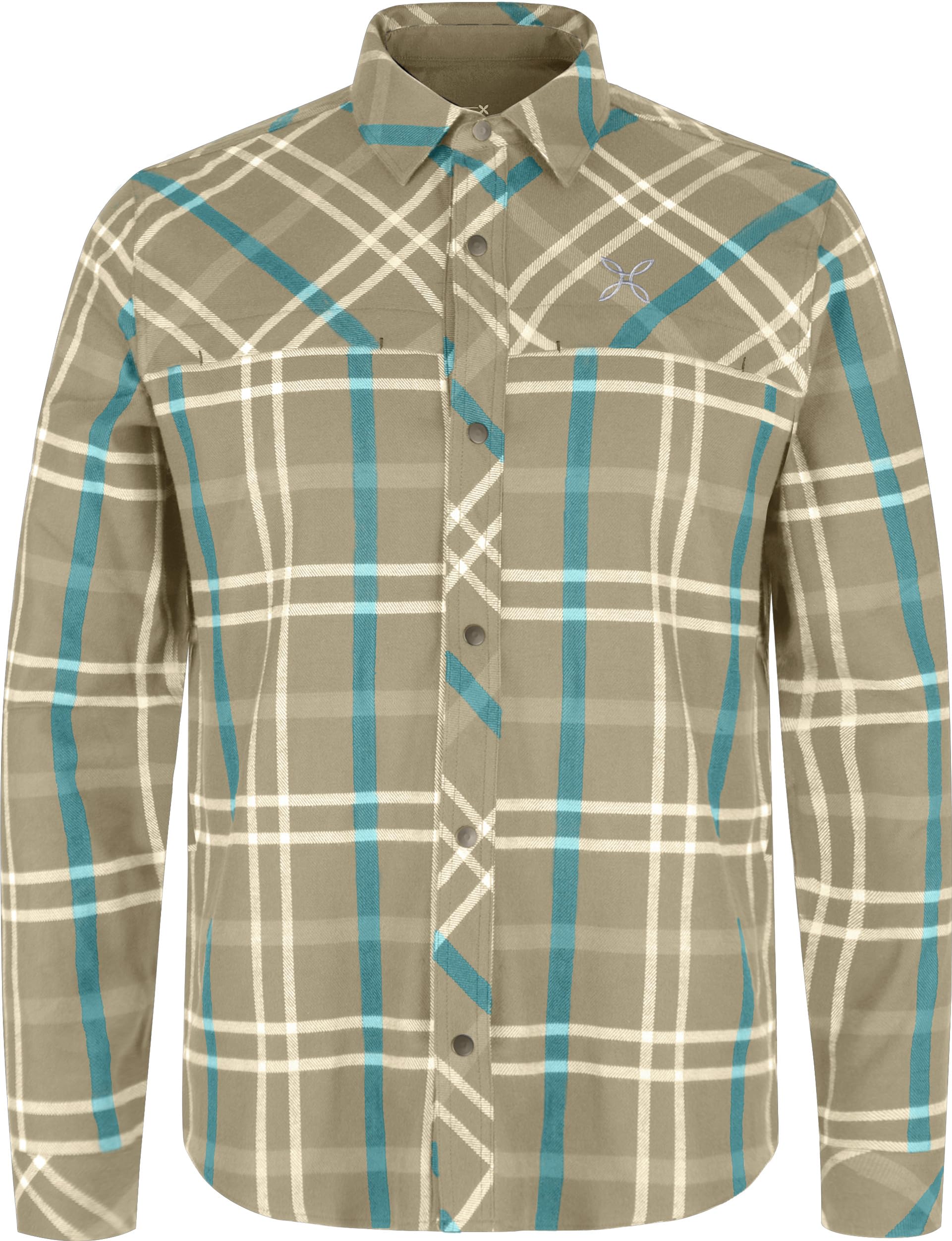 MONTURA Herren Check Shirt Hemd mit Button-Down-Kragen