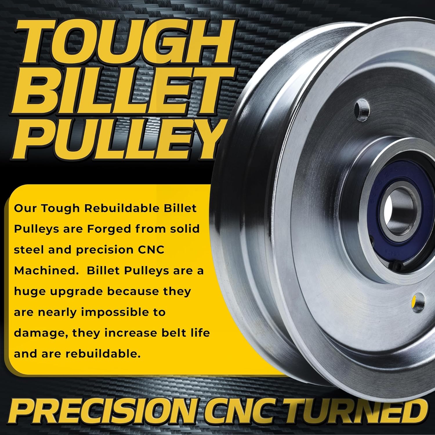 Tough Billet Pulley