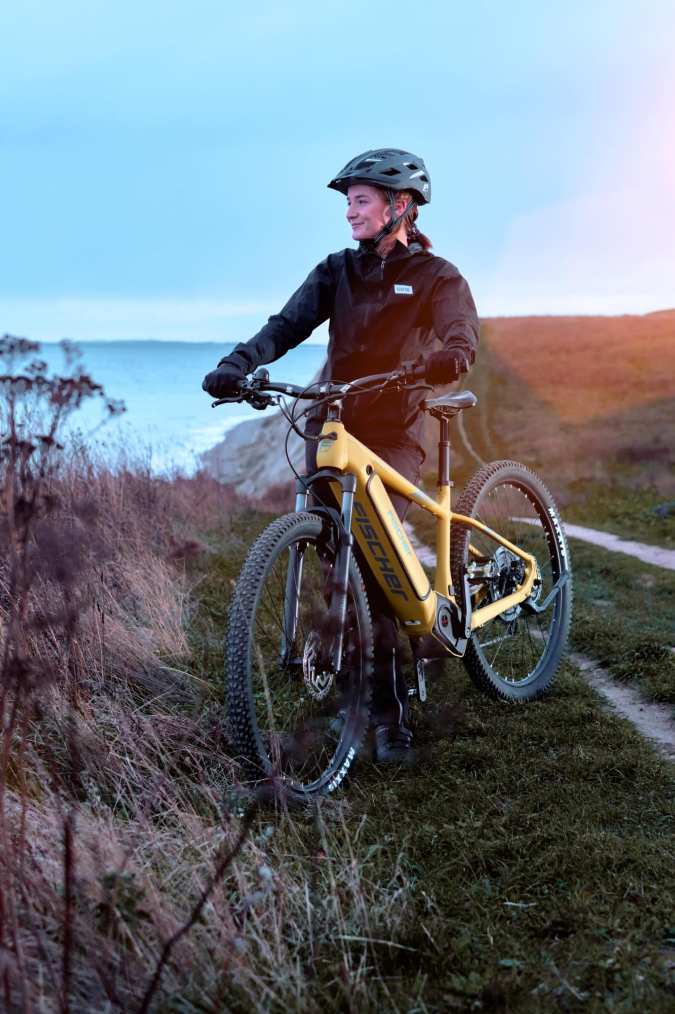 Fischer E-Mountainbike MONTIS 8.0i, Elektrofahrrad für Damen und Herren, RH 49 cm, Mittelmotor 90 Nm, 36 V Akku