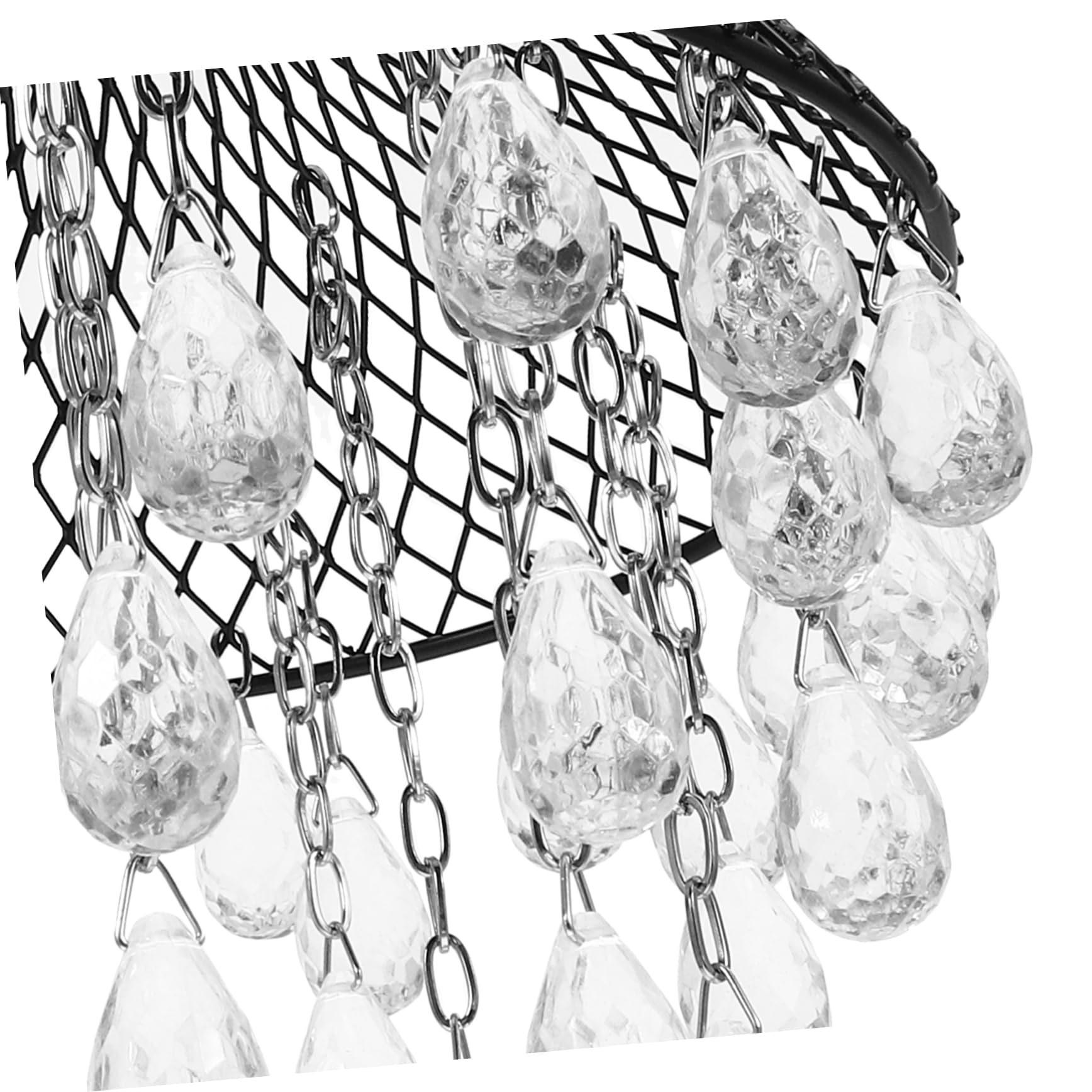 Holibanna Paralumi a Sospensione Paralumi Grandi Lampadari in Ferro Battuto i in Rattan e Smerlato e Vittoriano e Piccolo e Black Ferro Da Stiro