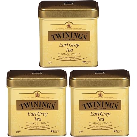 Twinings Earl Grey Loose Tea Tins