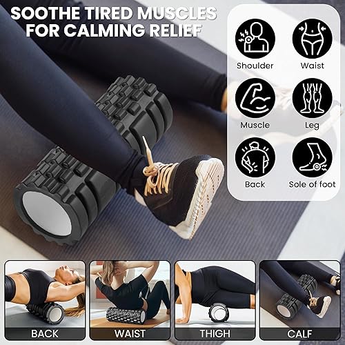 Miniatura 6 de Rodillo de espuma (negro)