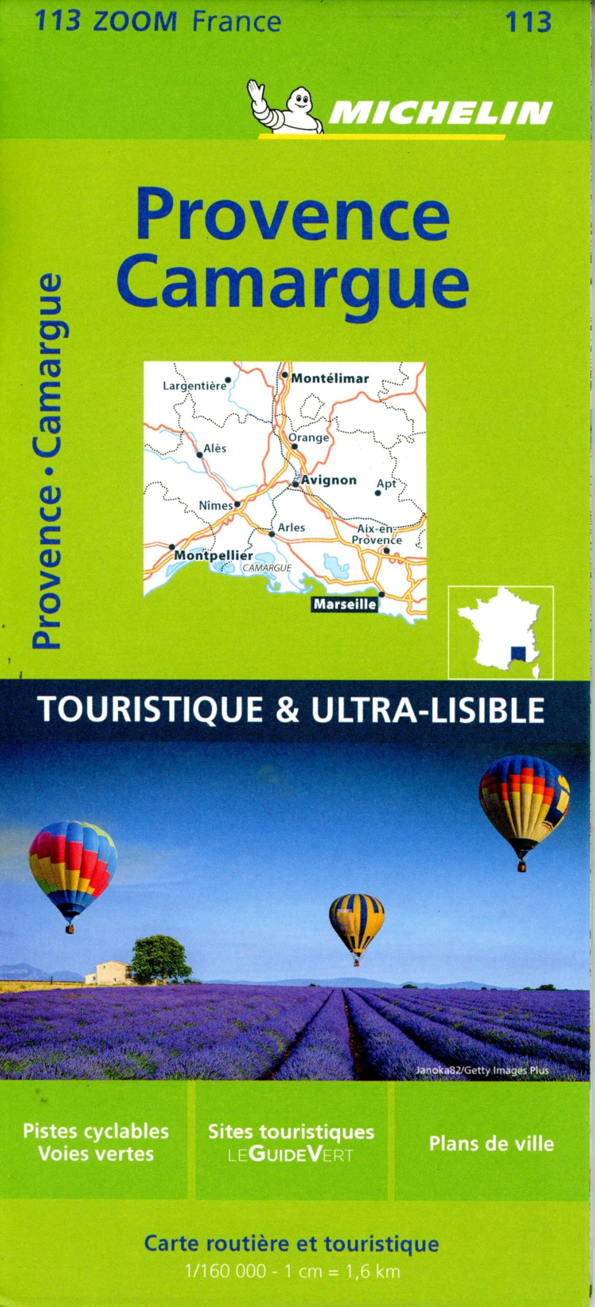 Provence, Camargue - Zoom Map 113: Map (Michelin Zoom Maps)