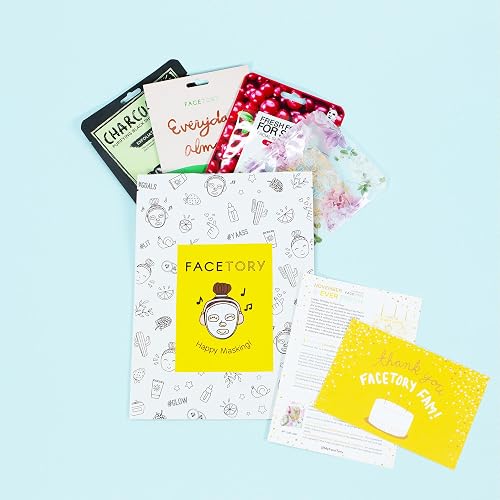 FaceTory - Handpicked Korean Sheet Masks Subscription Box: 4-Ever Fresh