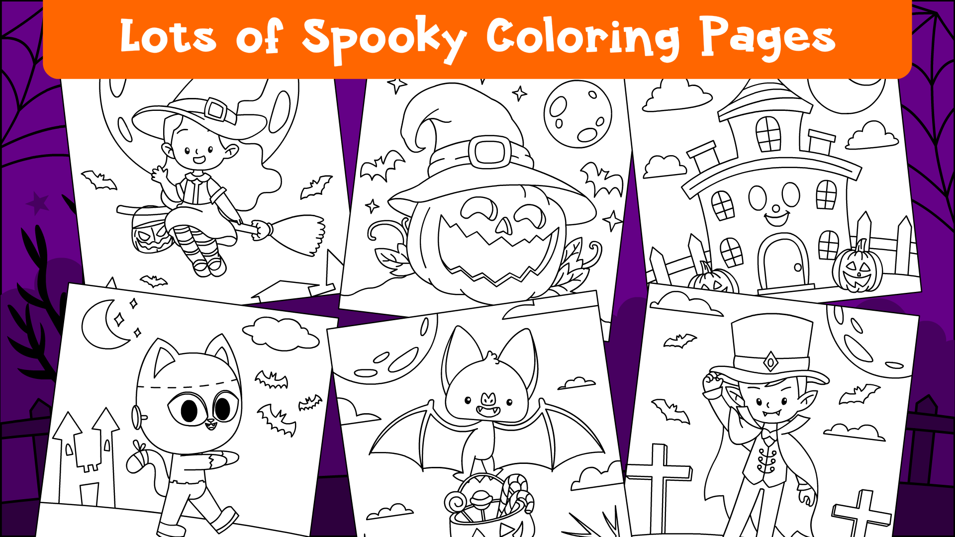 Halloween Coloring Games for Kids App on Amazon Appstore